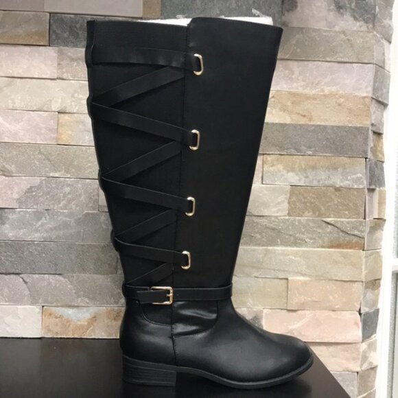 Thalia Sodi Veronika Wide-Calf Tall Boots - Picture 2 of 5